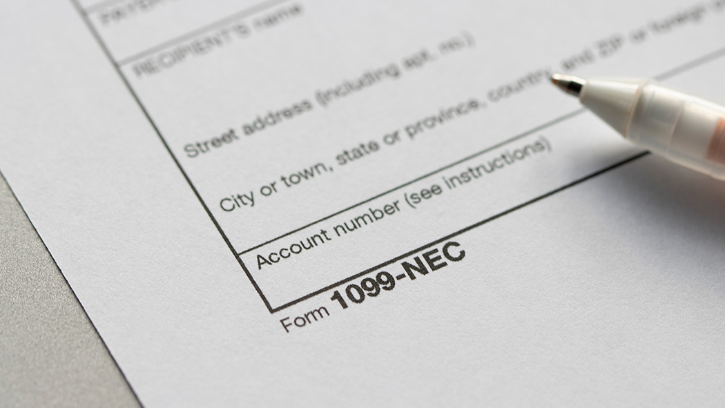 What is a 1099 nec form used for