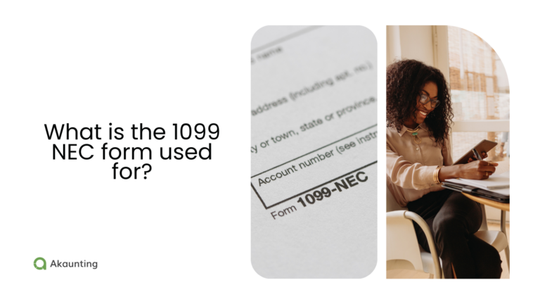 What is the 1099 NEC form used for