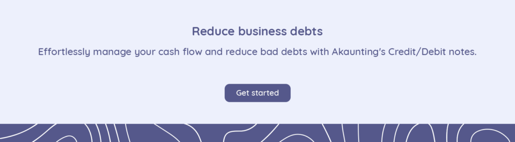 Arrears in accounting - reduce debts