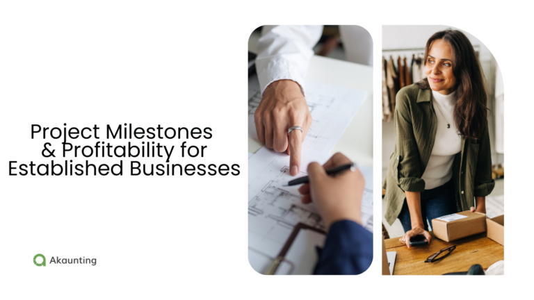Project Milestones & Profitability for Established Businesses