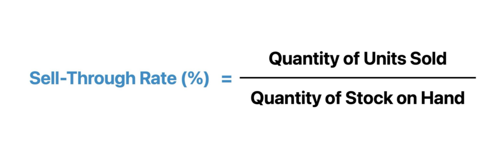 Sell-through rate