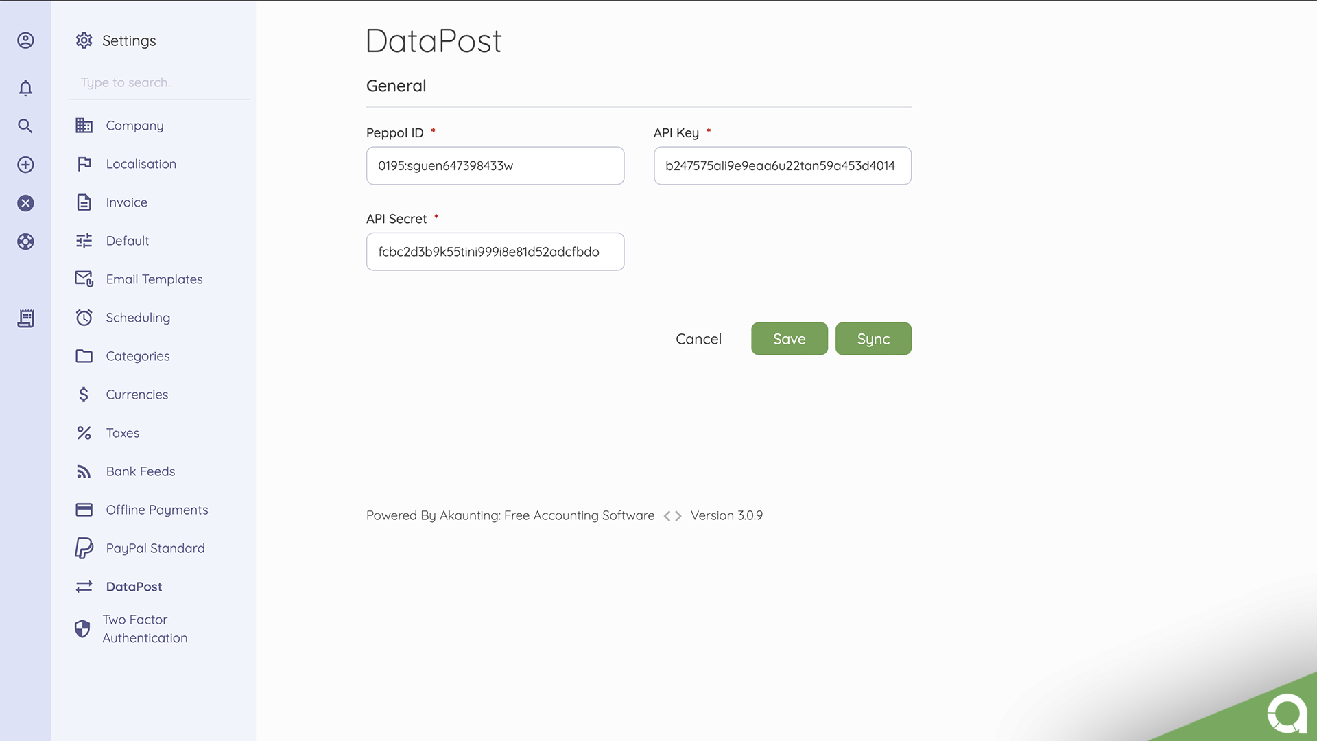 DataPost (e-Invoice)