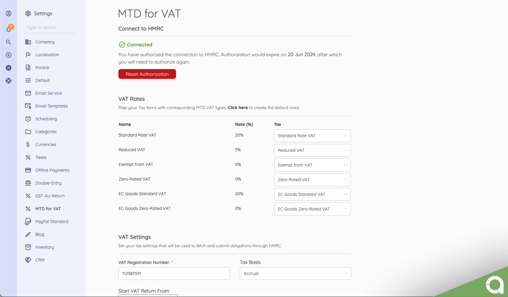 MTD for VAT (UK)
